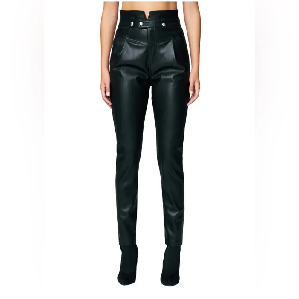NWT! Blank NYC Suspicious Mind Black Pant - Size 26 - Picture 2 of 10
